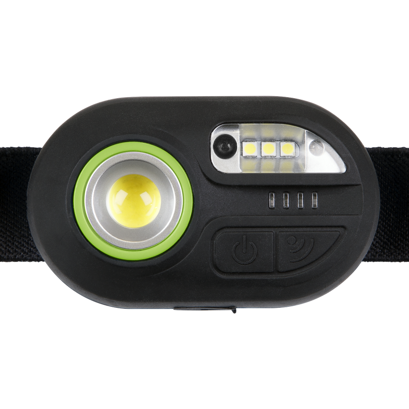 Sealey HT300R Rechargeable Headlight with Auto-Sensor 3W COB & 1W SMD LED - additional view 4