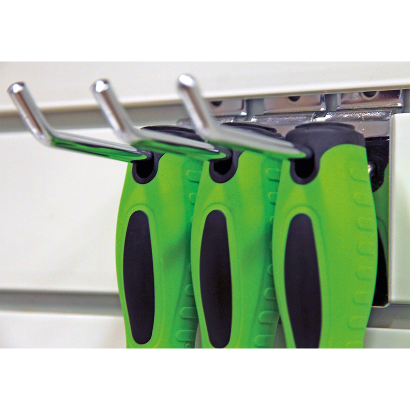 Sealey HV001 Premier Screwdriver Set 8pc - Hi-Vis Green - additional view 6