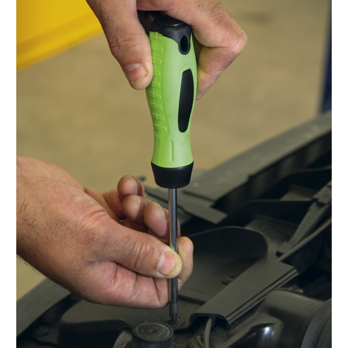Sealey HV001 Premier Screwdriver Set 8pc - Hi-Vis Green - additional view 4
