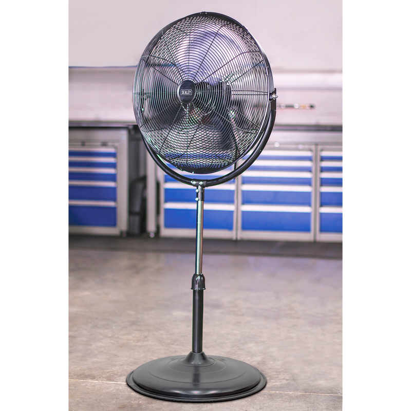Sealey HVF20P 20" Industrial High Velocity Pedestal Fan 230V - additional view 3