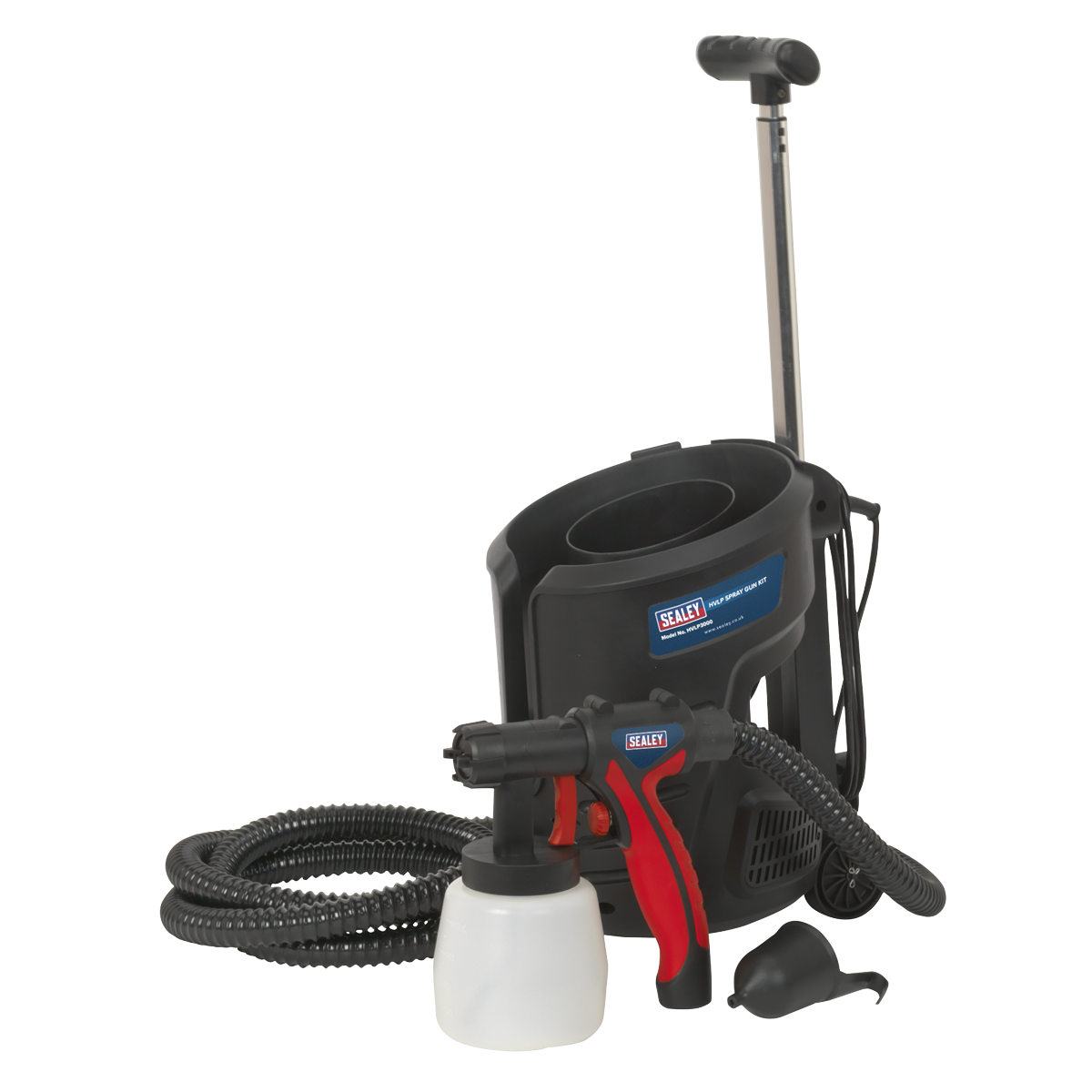 Sealey HVLP3000 700W HVLP Spray Gun Kit 230V - additional view 4