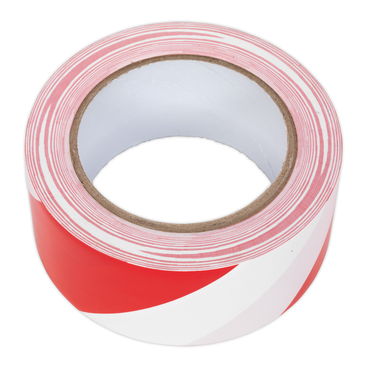 Sealey HWTRW Hazard Warning Tape 50mm x 33m - Red/White - additional view 2