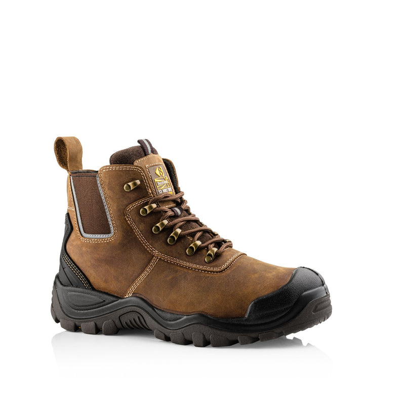 Buckbootz Hybridz Buckshot Waterproof Safety Lace/Dealer Boots
