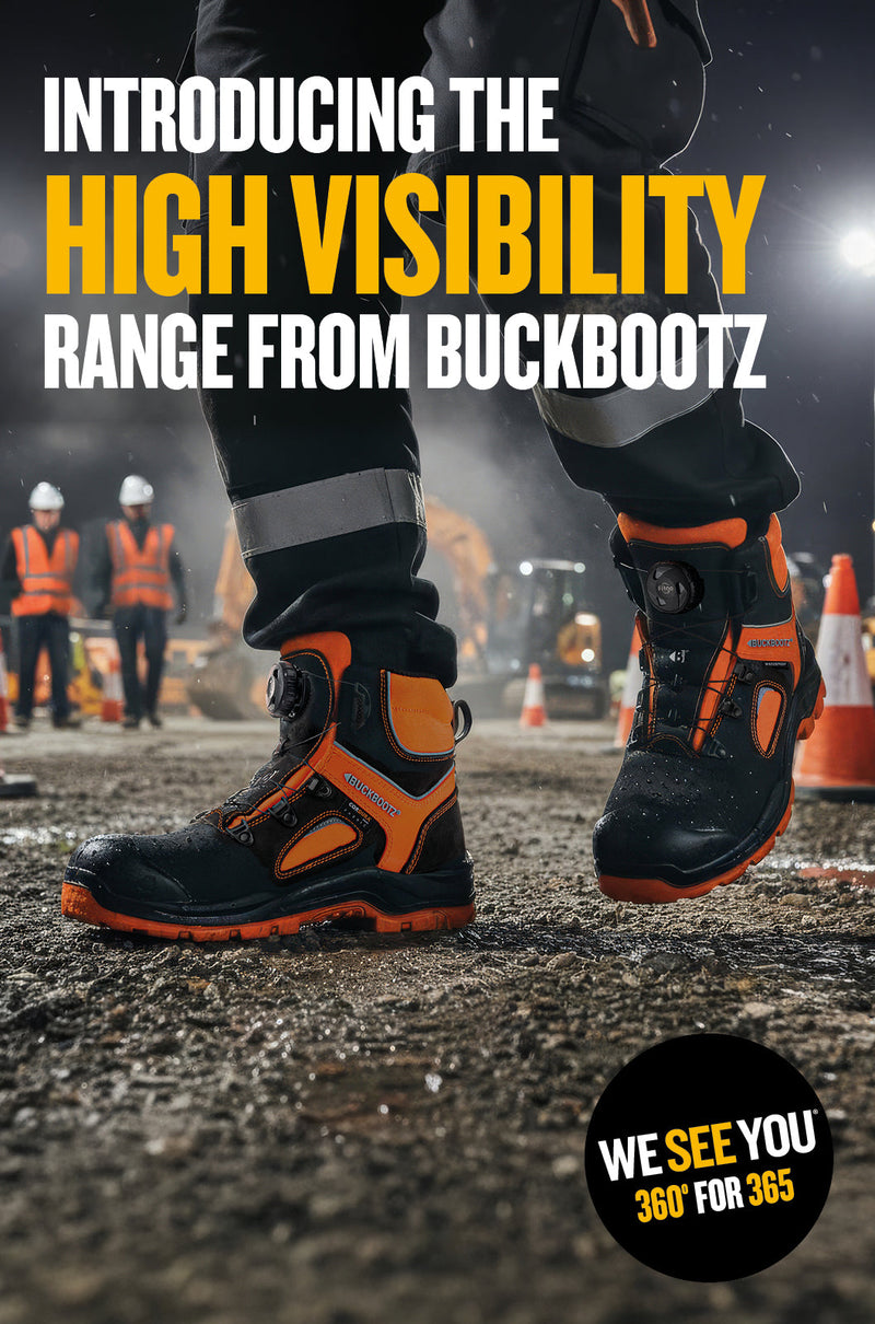 Buckbootz BVIZ7 Buckzviz Waterproof FITGO Safety Boots
