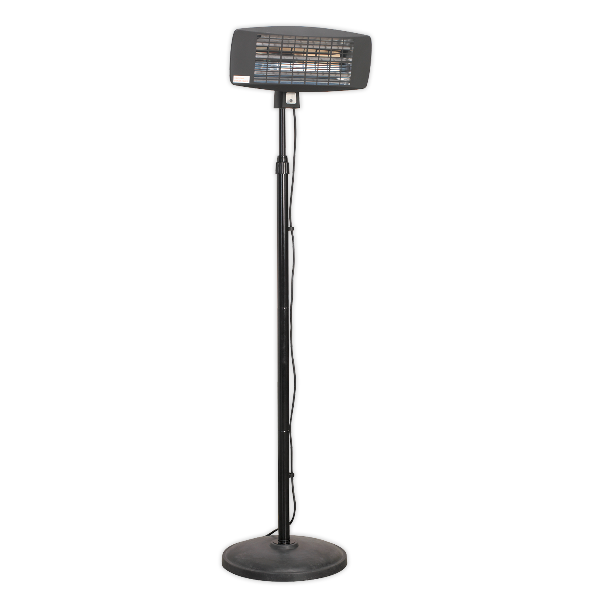 Sealey IFSH2003 Infrared Quartz Patio Heater with Telescopic Floor Stand 2000W/230V