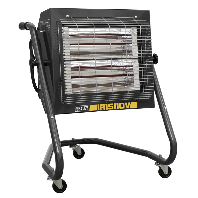 Sealey IR15110V Infrared Heater 1.2/2.4kW 110V