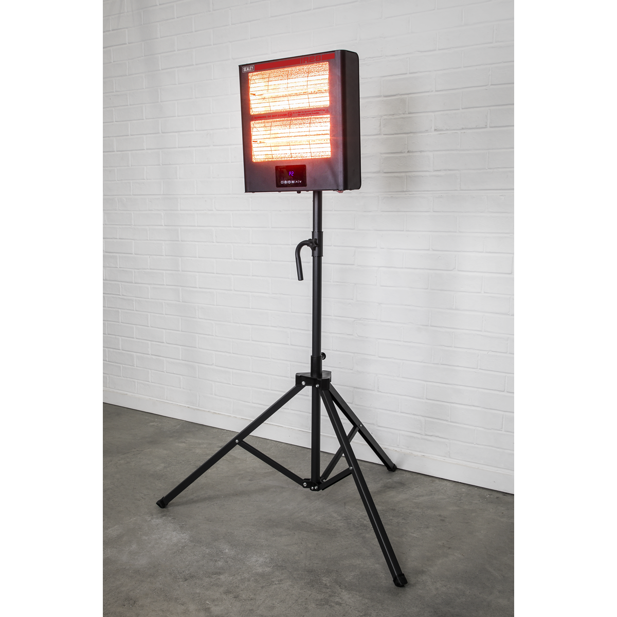 Sealey IR28CT Infrared Quartz Heater with Tripod Stand 1.4/2.8kW/230V - additional view 8
