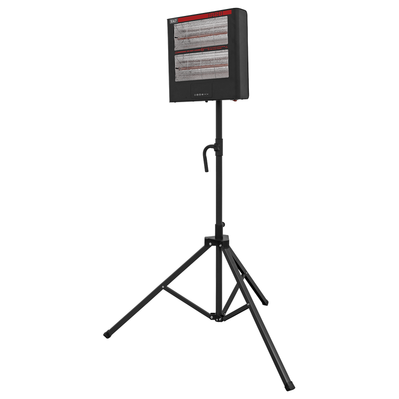 Sealey IR28CT Infrared Quartz Heater with Tripod Stand 1.4/2.8kW/230V - additional view 3