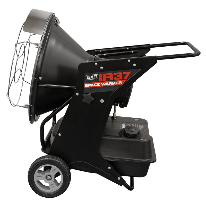 Sealey IR37 Space Warmer® Infrared Kerosene/Diesel Heater with Wheels 136,000Btu/hr - additional view 3