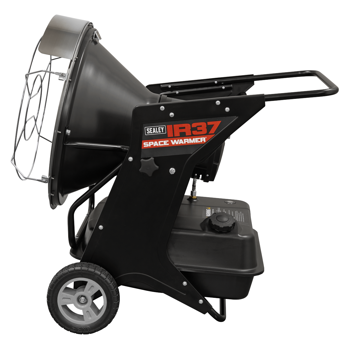 Sealey IR37 Space Warmer® Infrared Kerosene/Diesel Heater with Wheels 136,000Btu/hr - additional view 3