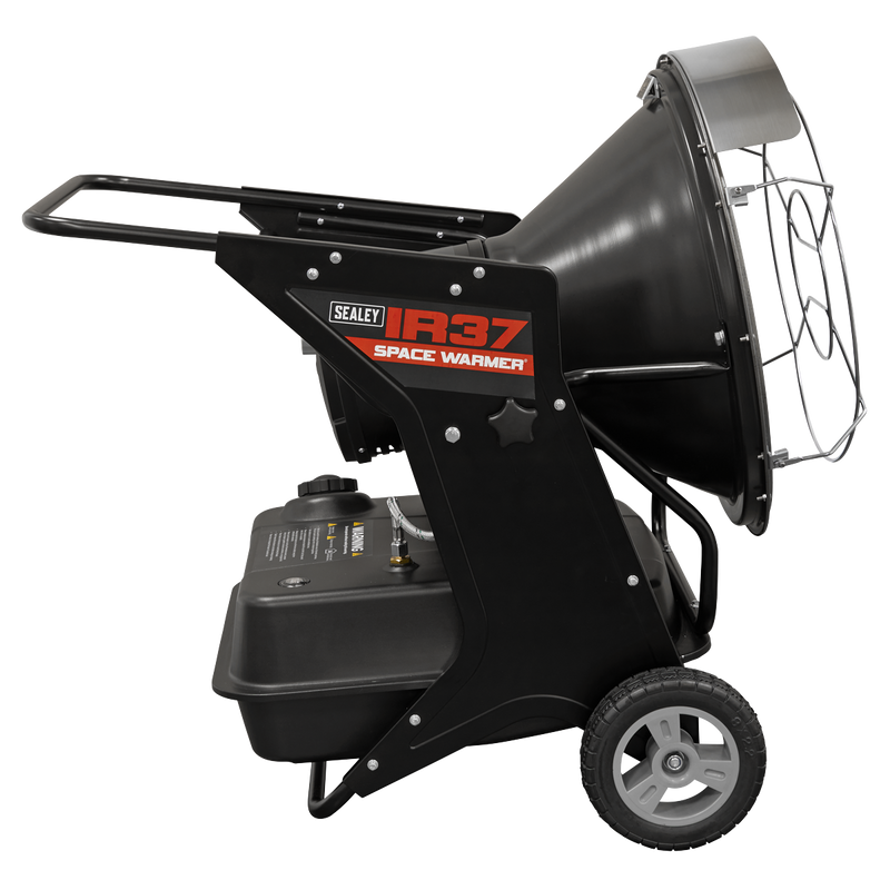 Sealey IR37 Space Warmer® Infrared Kerosene/Diesel Heater with Wheels 136,000Btu/hr - additional view 4