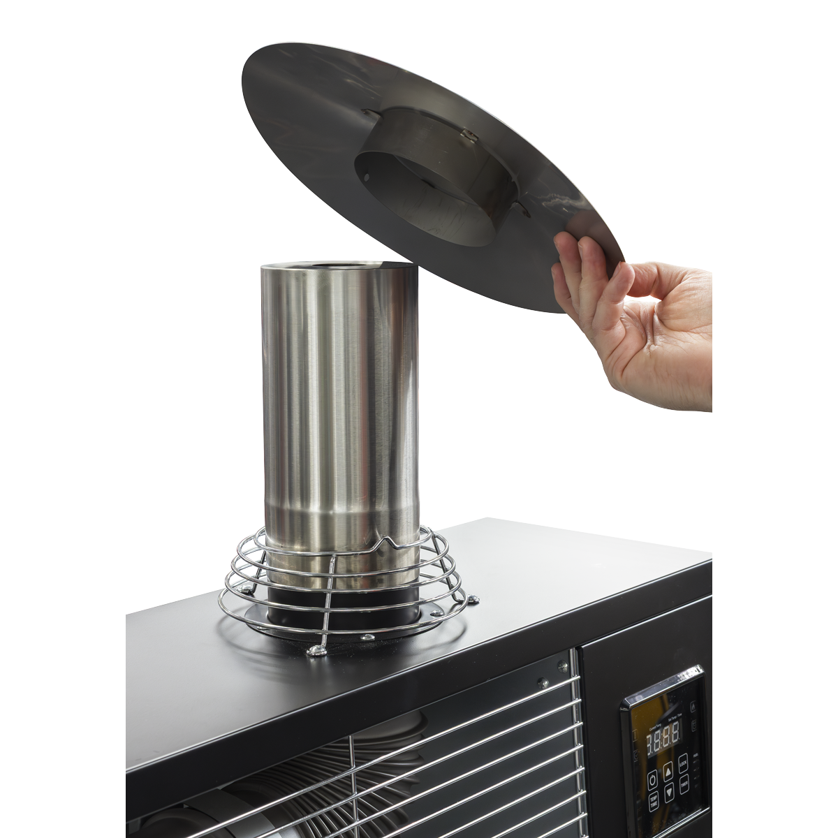 Sealey IREX4 Stainless Steel Flue Rain Cap 100mm - additional view 7