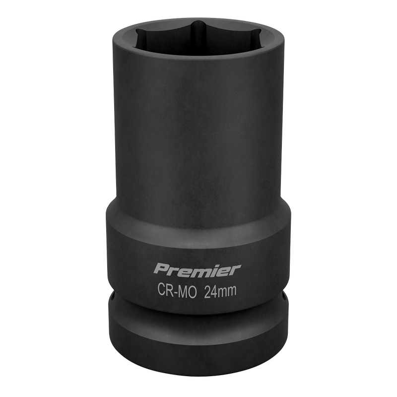 Sealey IS124D Premier Deep Impact Socket 1"Sq Drive 24mm - additional view 6