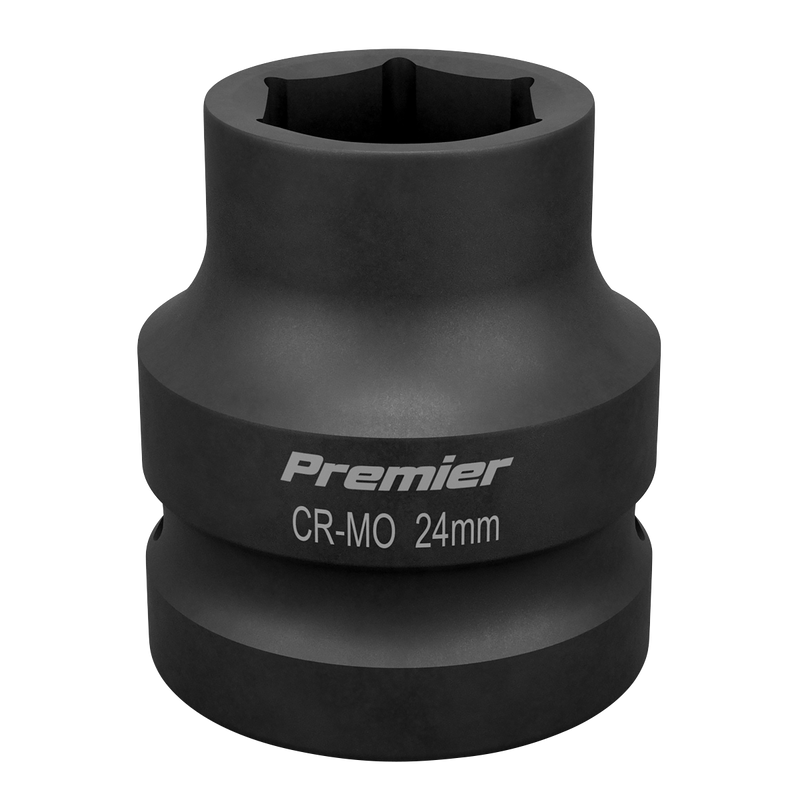 Sealey IS124 Premier Impact Socket 1"Sq Drive 24mm - additional view 5