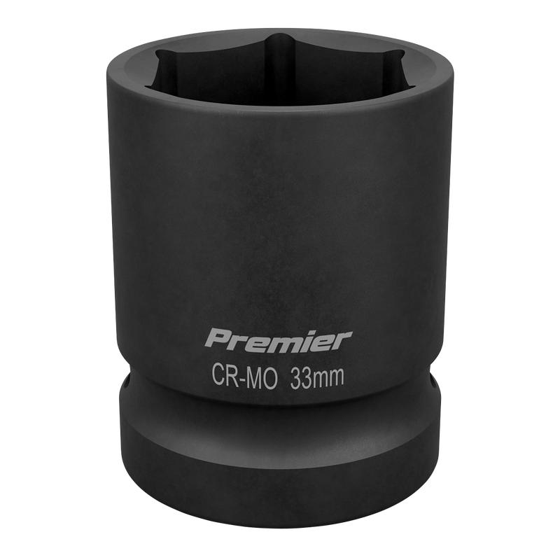 Sealey IS133 Premier Impact Socket 1"Sq Drive 33mm - additional view 3
