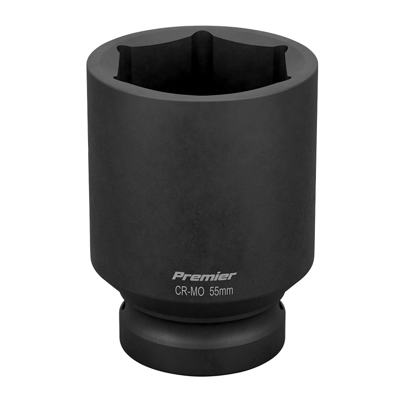Sealey IS155D Premier Deep Impact Socket 1"Sq Drive 55mm - additional view 3