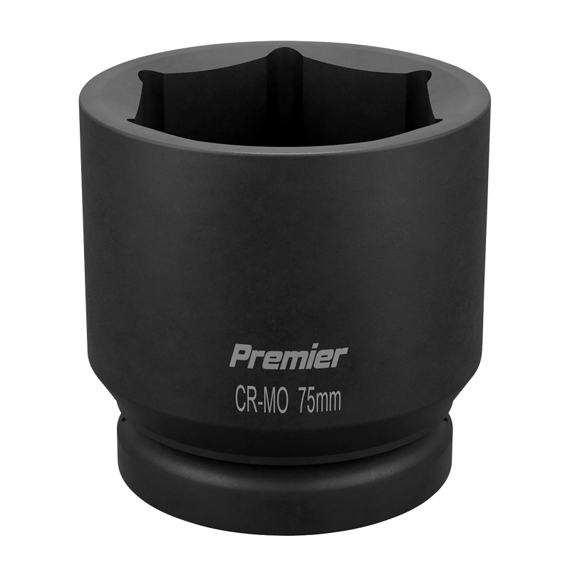 Sealey IS175 Premier Impact Socket 1"Sq Drive 75mm - additional view 3