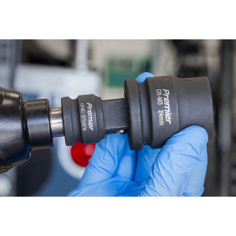 Sealey IS3424 Premier Impact Socket 3/4"Sq Drive 24mm - additional view 8
