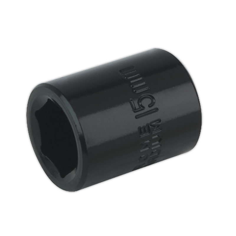 Sealey IS3815 Premier Impact Socket 3/8"Sq Drive 15mm