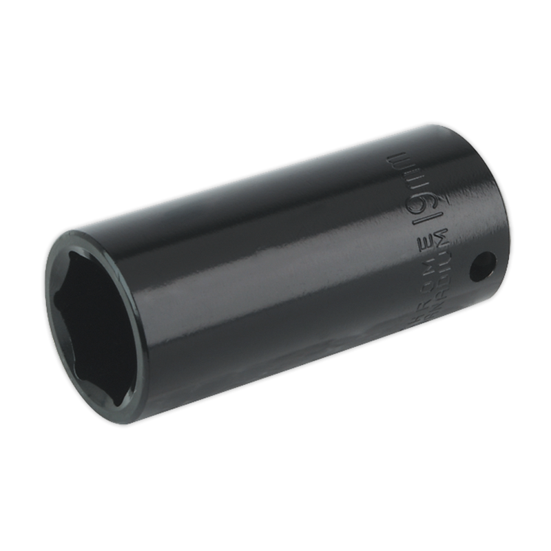 Sealey IS3819D Premier Deep Impact Socket 3/8"Sq Drive 19mm