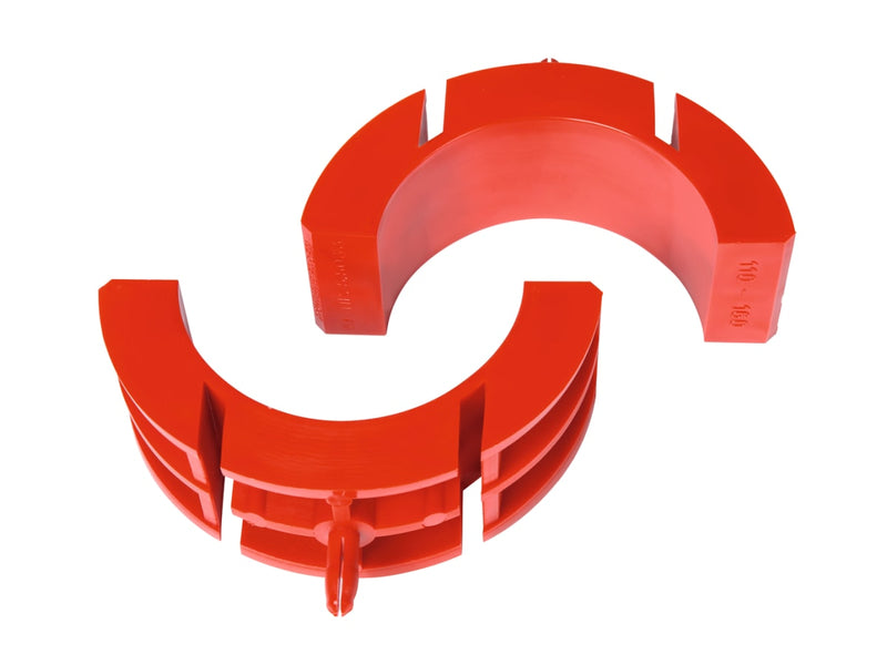 Rothenberger ROCUT 160 Pair of Plastic Insert Adaptors – (110MM) – 55033