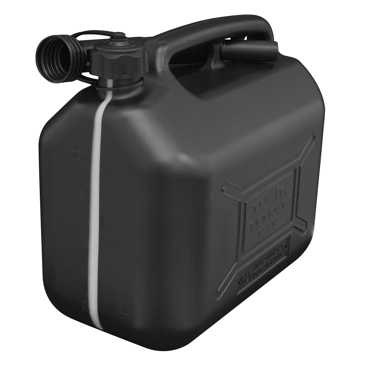 Sealey JC10PB Fuel Can 10L - Black - additional view 2