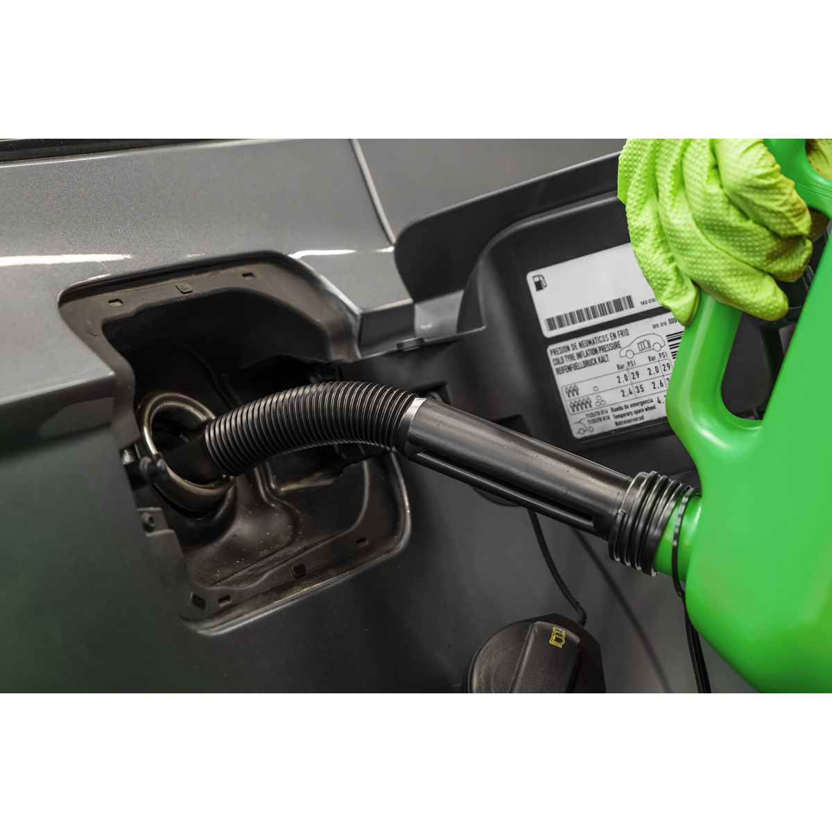 Sealey JC10PG Fuel Can 10L - Green - additional view 2