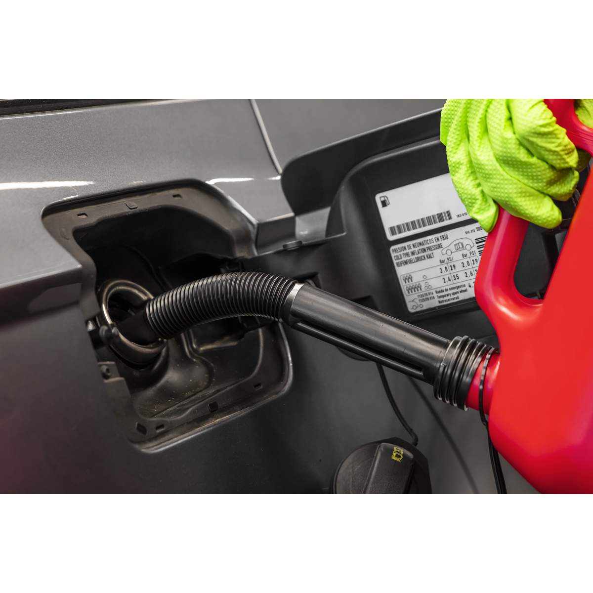 Sealey JC10PR Fuel Can 10L - Red - additional view 5