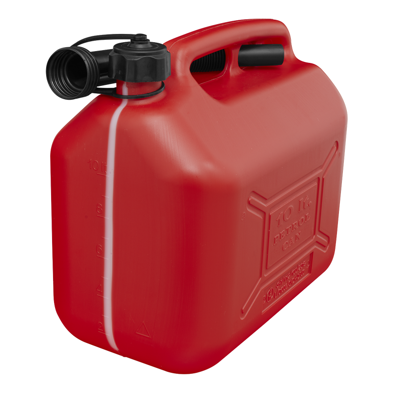 Sealey JC10PR Fuel Can 10L - Red - additional view 2