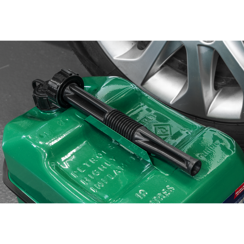 Sealey JC10RG Jerry Can 10L - Green - additional view 7