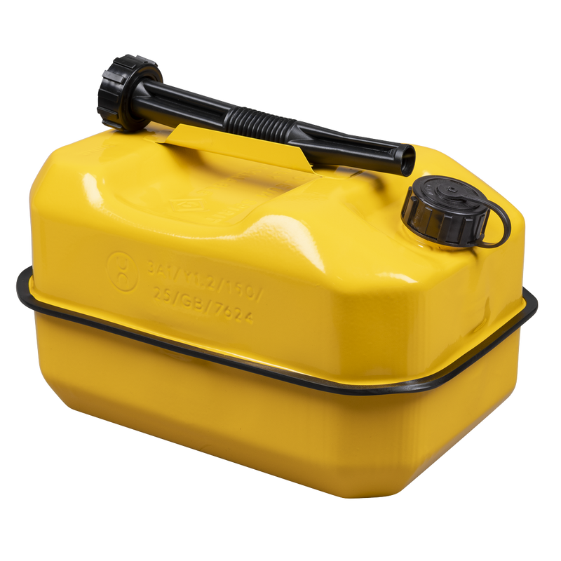 Sealey JC10RY Explosive-Safe Jerry Can 10L - Yellow - additional view 2