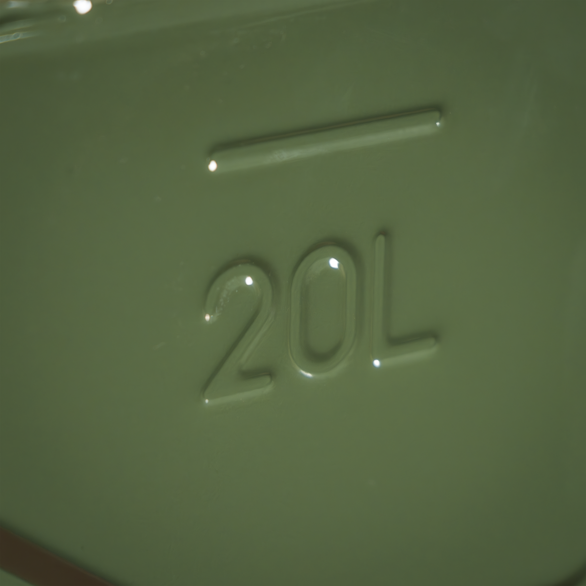 Sealey JC20SCG Screw Cap Metal Jerry Can 20L - Green - additional view 5