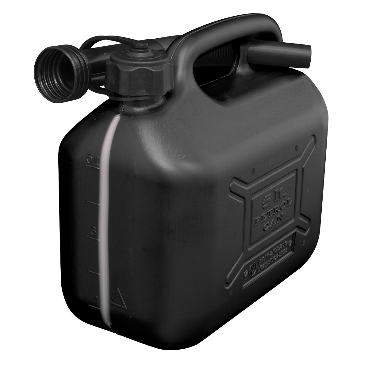 Sealey JC5B Fuel Can 5L - Black - additional view 3