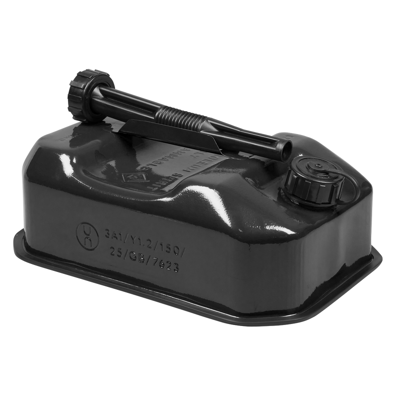 Sealey JC5RB Jerry Can 5L - Black - additional view 6