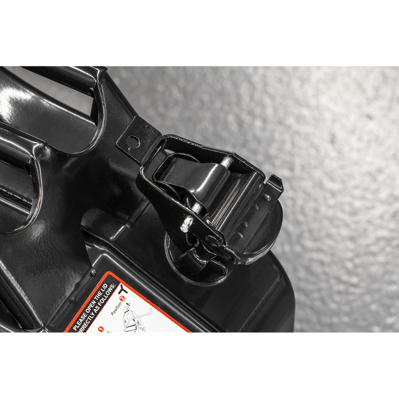 Sealey JCY20B Jerry Can 20L - Black - additional view 10