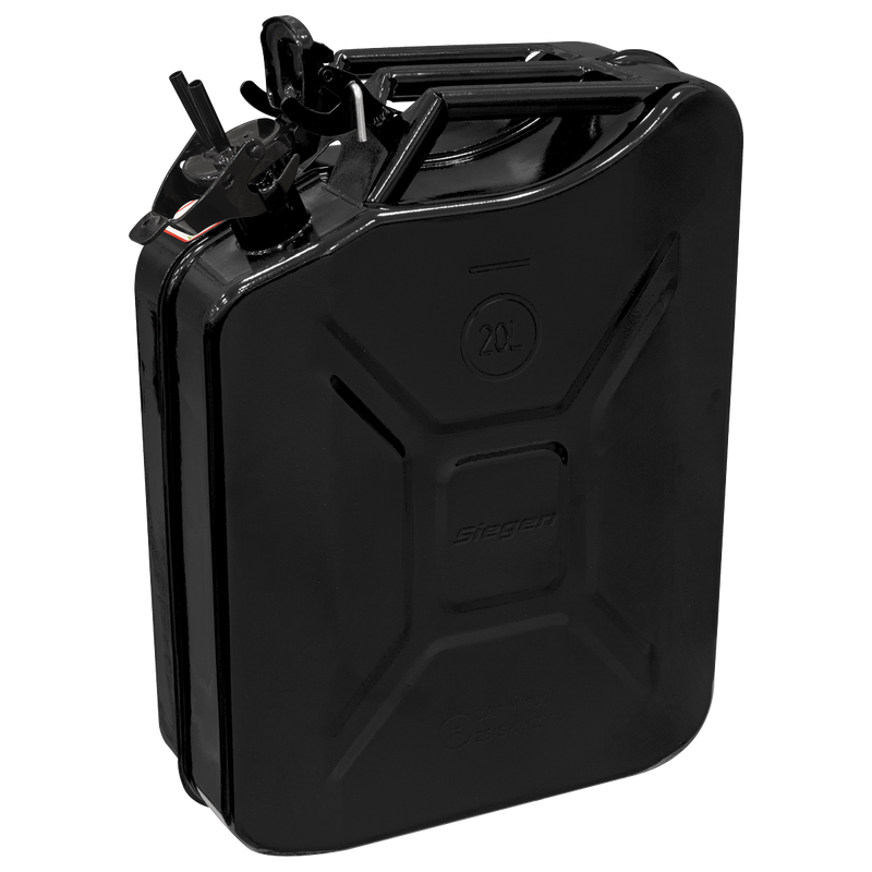 Sealey JCY20B Jerry Can 20L - Black - additional view 8