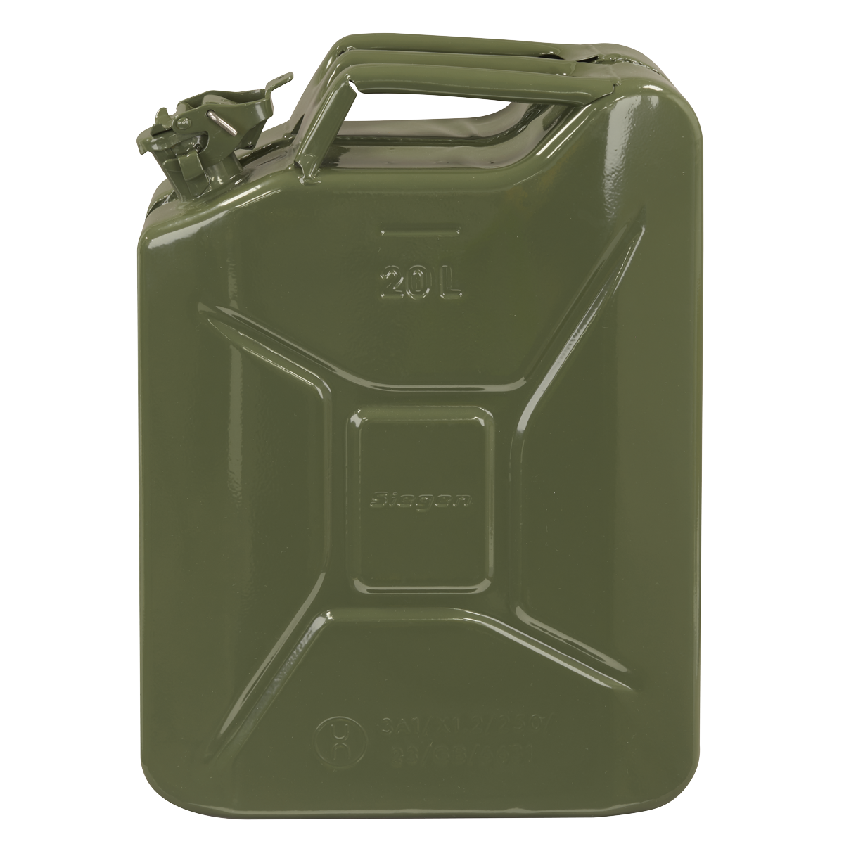 Sealey JCY20G Jerry Can 20L - Green - additional view 4