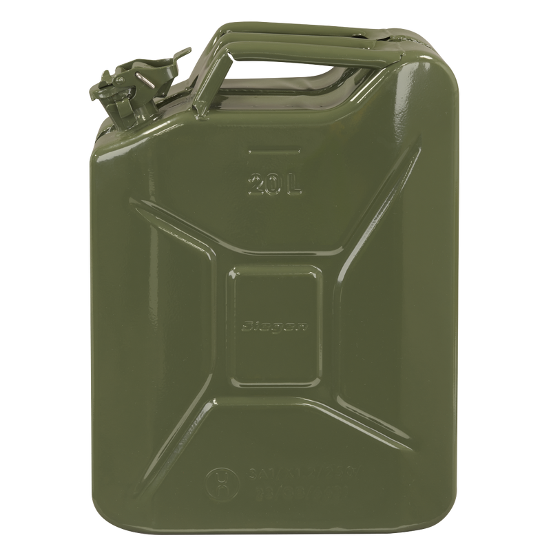 Sealey JCY20G Jerry Can 20L - Green - additional view 4