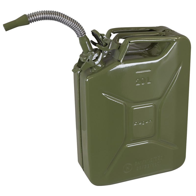 Sealey JCY20G Jerry Can 20L - Green - additional view 6