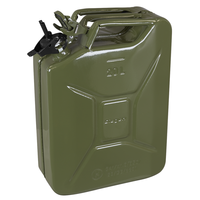Sealey JCY20G Jerry Can 20L - Green - additional view 3
