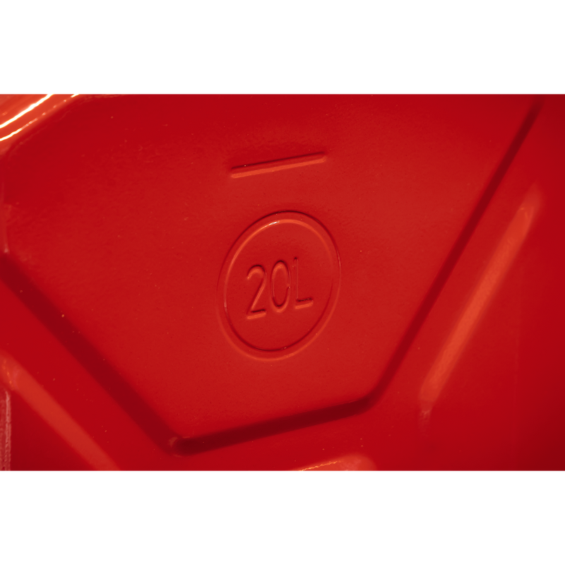 Sealey JCY20R Jerry Can 20L - Red - additional view 2