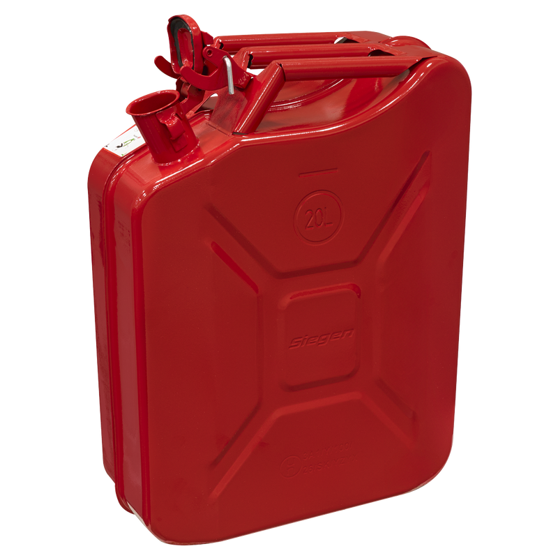 Sealey JCY20R Jerry Can 20L - Red - additional view 5
