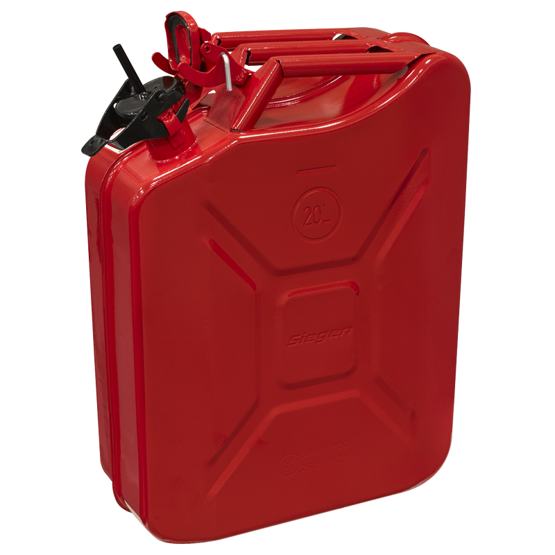 Sealey JCY20R Jerry Can 20L - Red - additional view 8