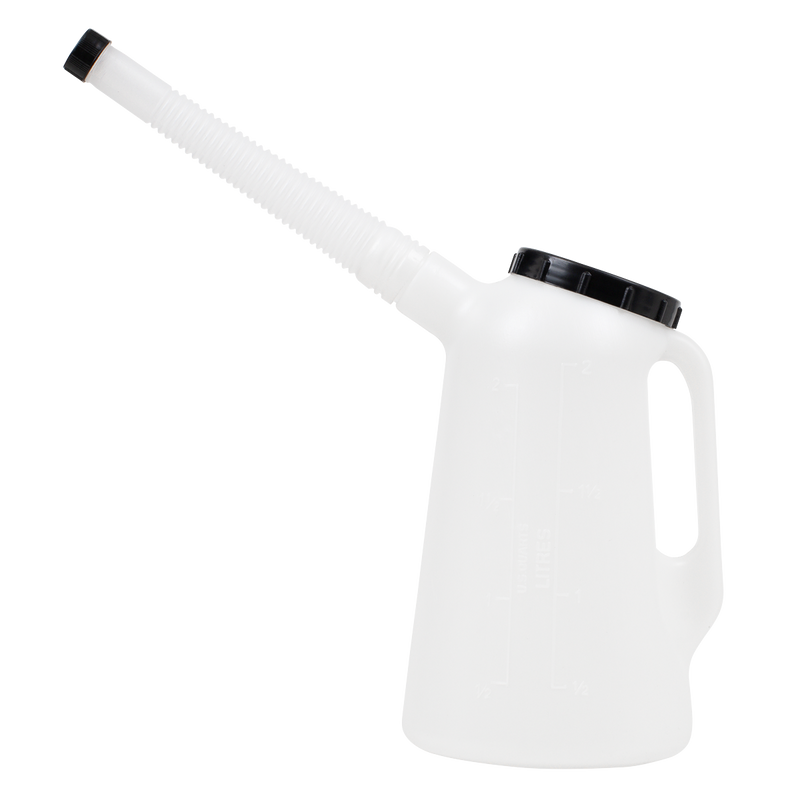 Sealey JDL2 Oil Container with Lid & Flexible Spout 2L - additional view 2
