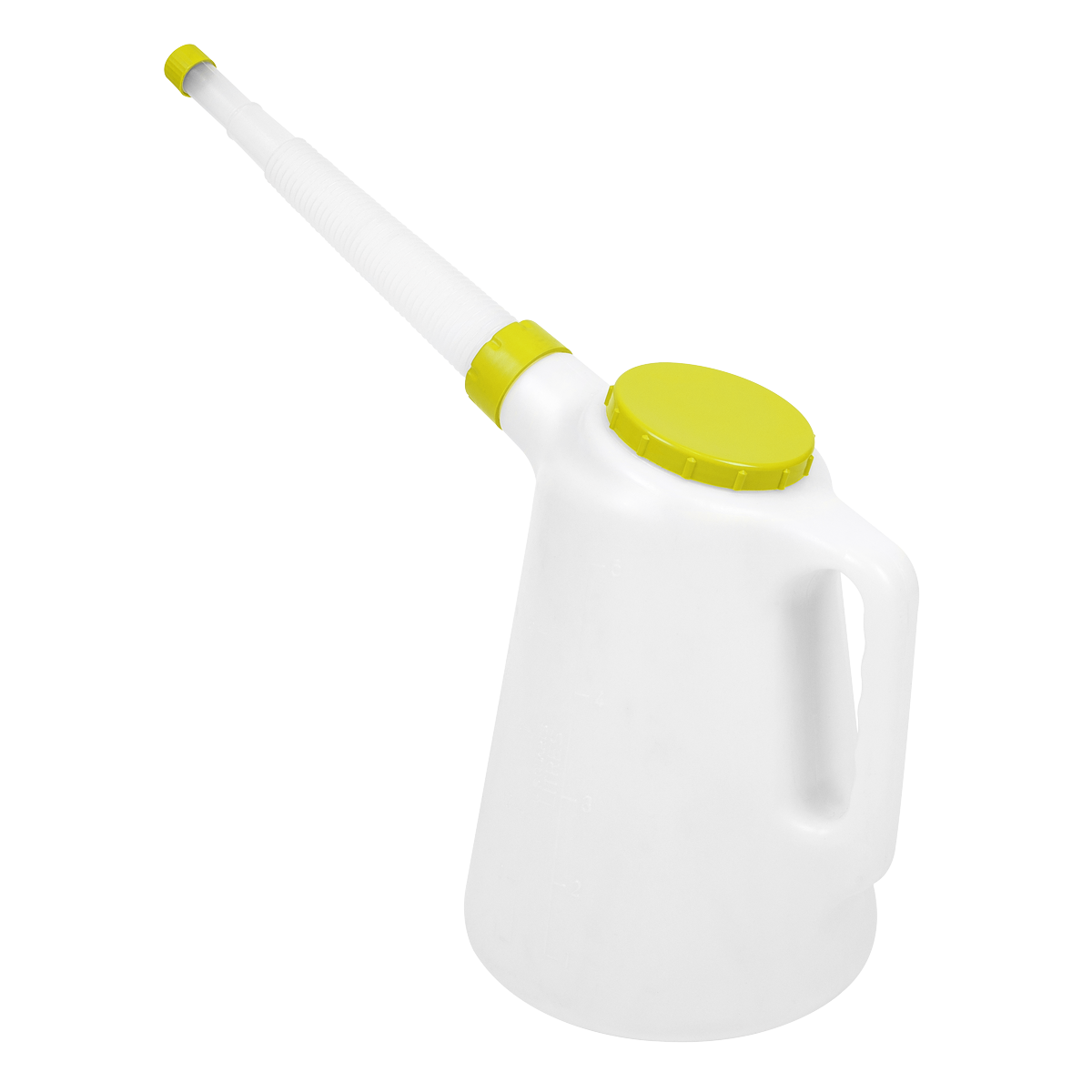 Sealey JDL5L Oil Container with Flexible Spout 5L - Lime Lid - additional view 2