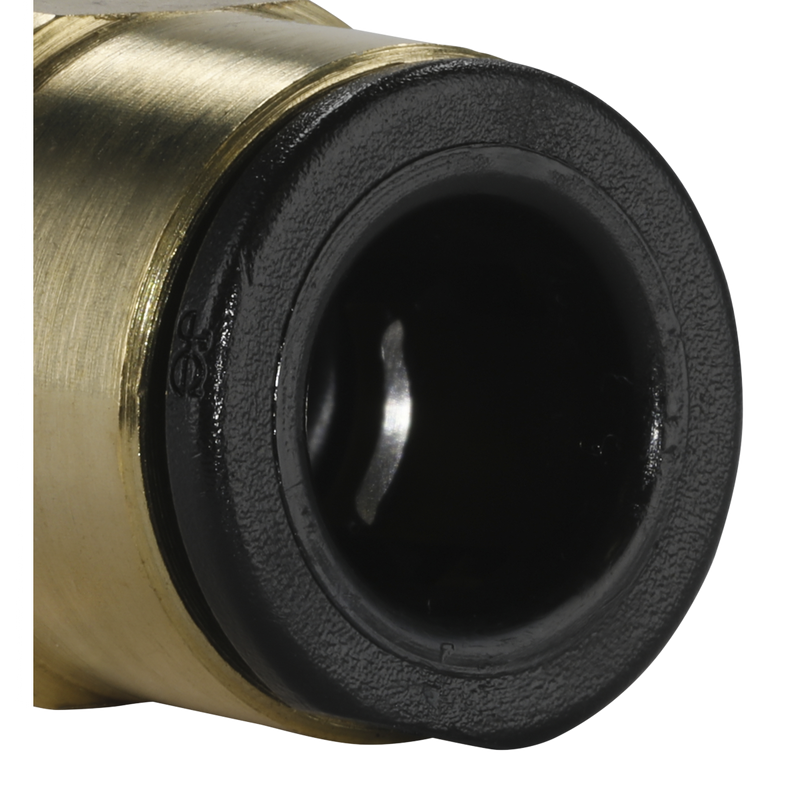 Sealey JGBC814 John Guest® Brass SuperThread Straight Adaptor 8mm x 1/4"BSP - Pack of 2 - additional view 5