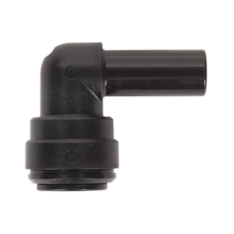 Sealey JGCET10 John Guest® Stem Elbow Coupling 10mm - Pack of 5