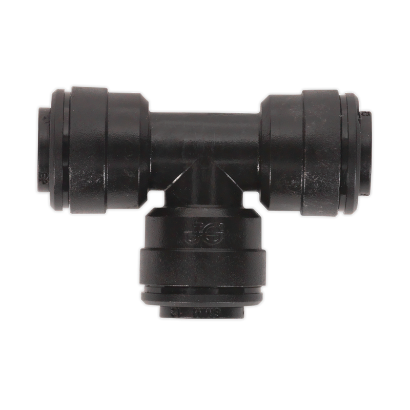 Sealey JGCT6 John Guest® Equal Tee Coupling 6mm - Pack of 5