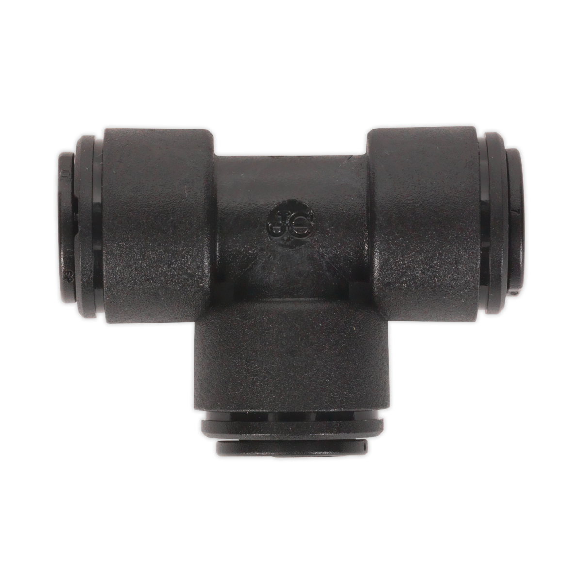 Sealey JGCT8 John Guest® Equal Tee Coupling 8mm - Pack of 5