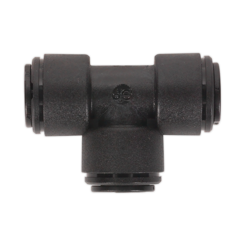 Sealey JGCT8 John Guest® Equal Tee Coupling 8mm - Pack of 5